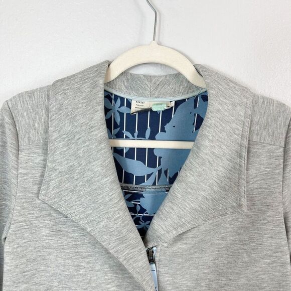 Anthropologie Saturday Sunday zip up blazer jacket Size S - Picture 2 of 12